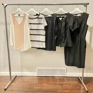 Chic Black & White Ann Taylor Loft Set Large